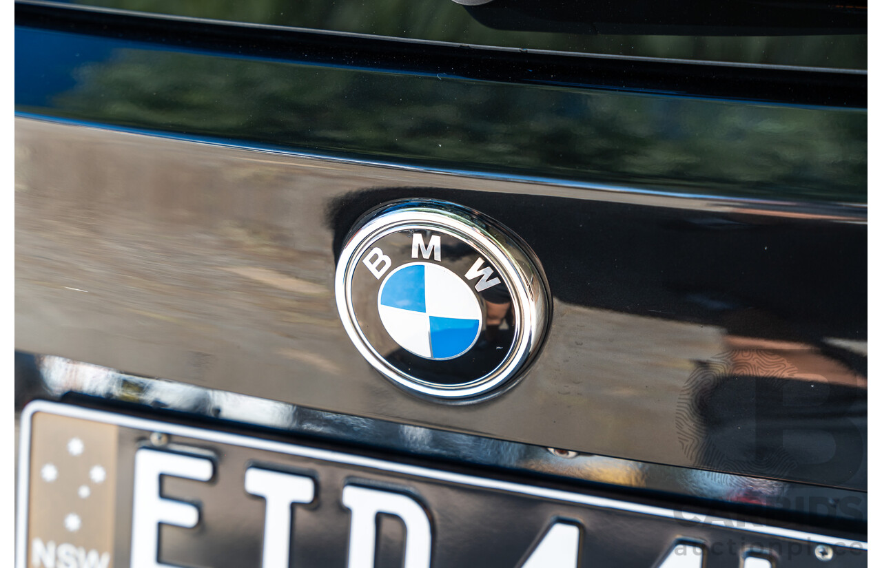 4/2014 BMW X5 Xdrive 50i F15 (AWD) MY14 M-Sport Pack 4d Wagon Sapphire Black Metallic Twin Turbo V8 4.4L