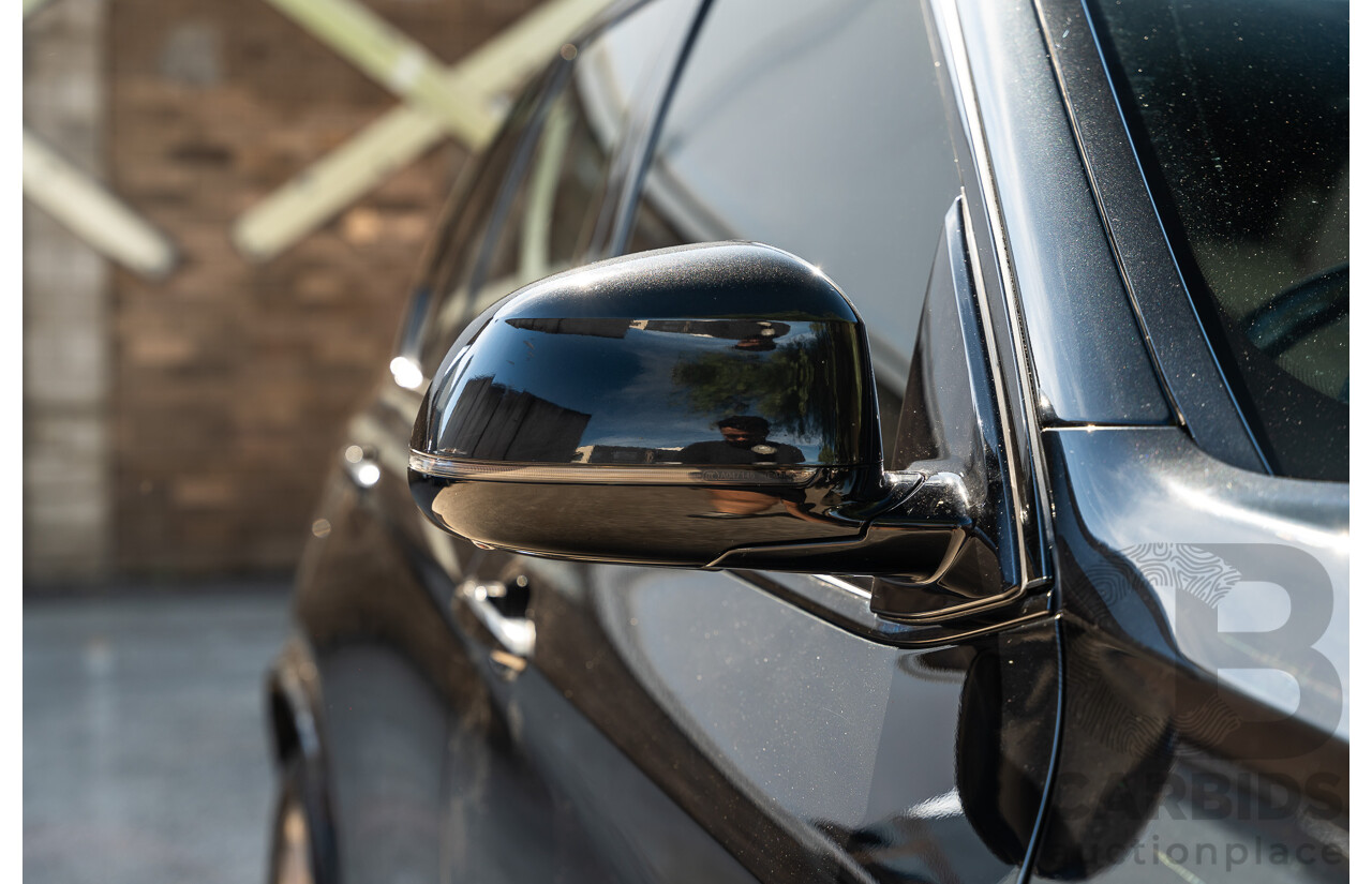 4/2014 BMW X5 Xdrive 50i F15 (AWD) MY14 M-Sport Pack 4d Wagon Sapphire Black Metallic Twin Turbo V8 4.4L