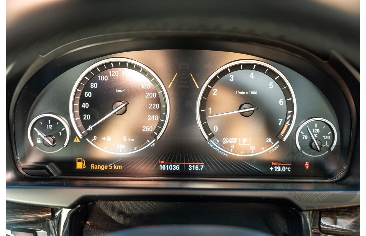 4/2014 BMW X5 Xdrive 50i F15 (AWD) MY14 M-Sport Pack 4d Wagon Sapphire Black Metallic Twin Turbo V8 4.4L