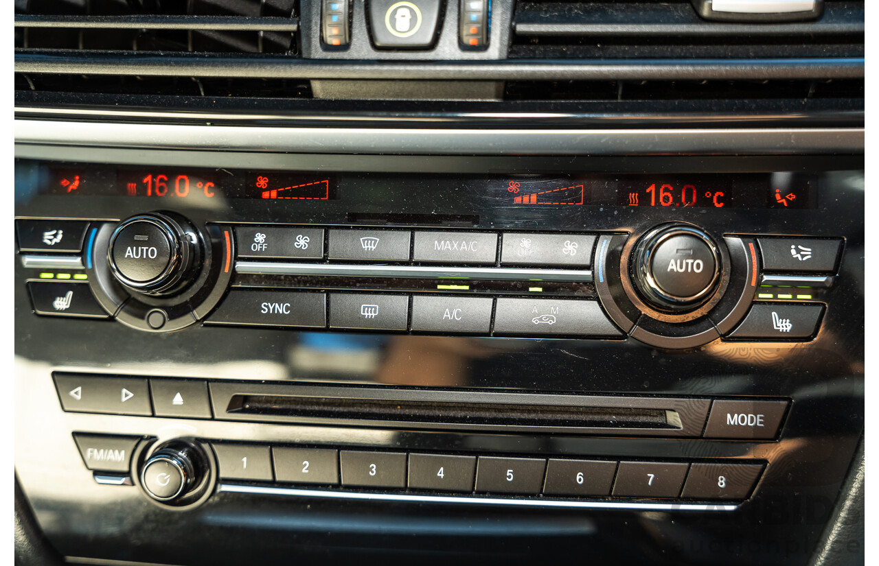 4/2014 BMW X5 Xdrive 50i F15 (AWD) MY14 M-Sport Pack 4d Wagon Sapphire Black Metallic Twin Turbo V8 4.4L