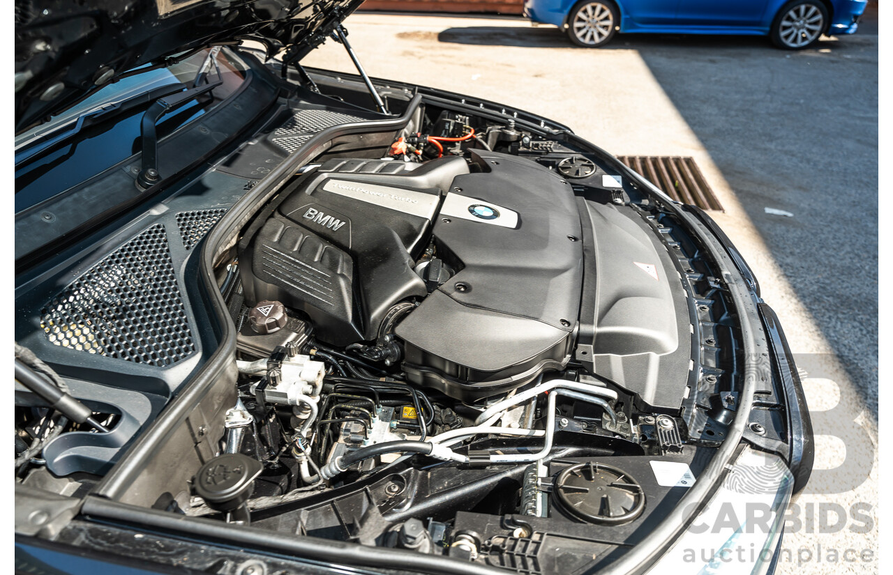 4/2014 BMW X5 Xdrive 50i F15 (AWD) MY14 M-Sport Pack 4d Wagon Sapphire Black Metallic Twin Turbo V8 4.4L