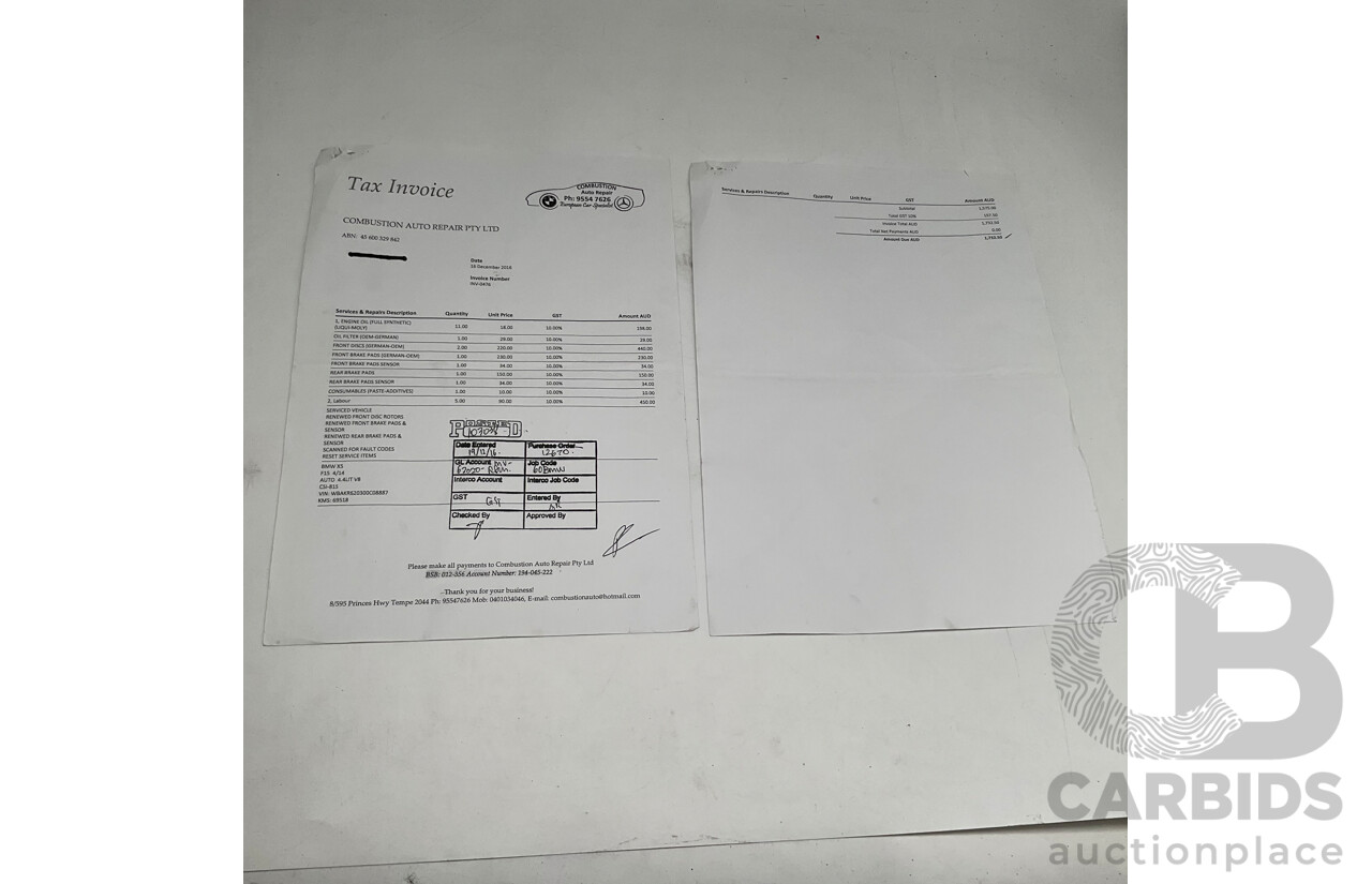 4/2014 BMW X5 Xdrive 50i F15 (AWD) MY14 M-Sport Pack 4d Wagon Sapphire Black Metallic Twin Turbo V8 4.4L