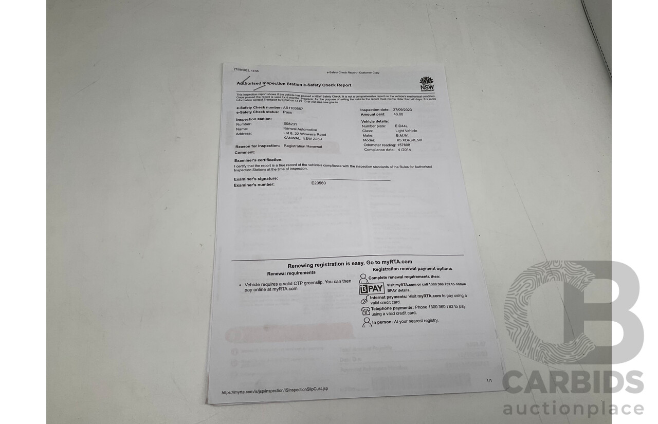 4/2014 BMW X5 Xdrive 50i F15 (AWD) MY14 M-Sport Pack 4d Wagon Sapphire Black Metallic Twin Turbo V8 4.4L