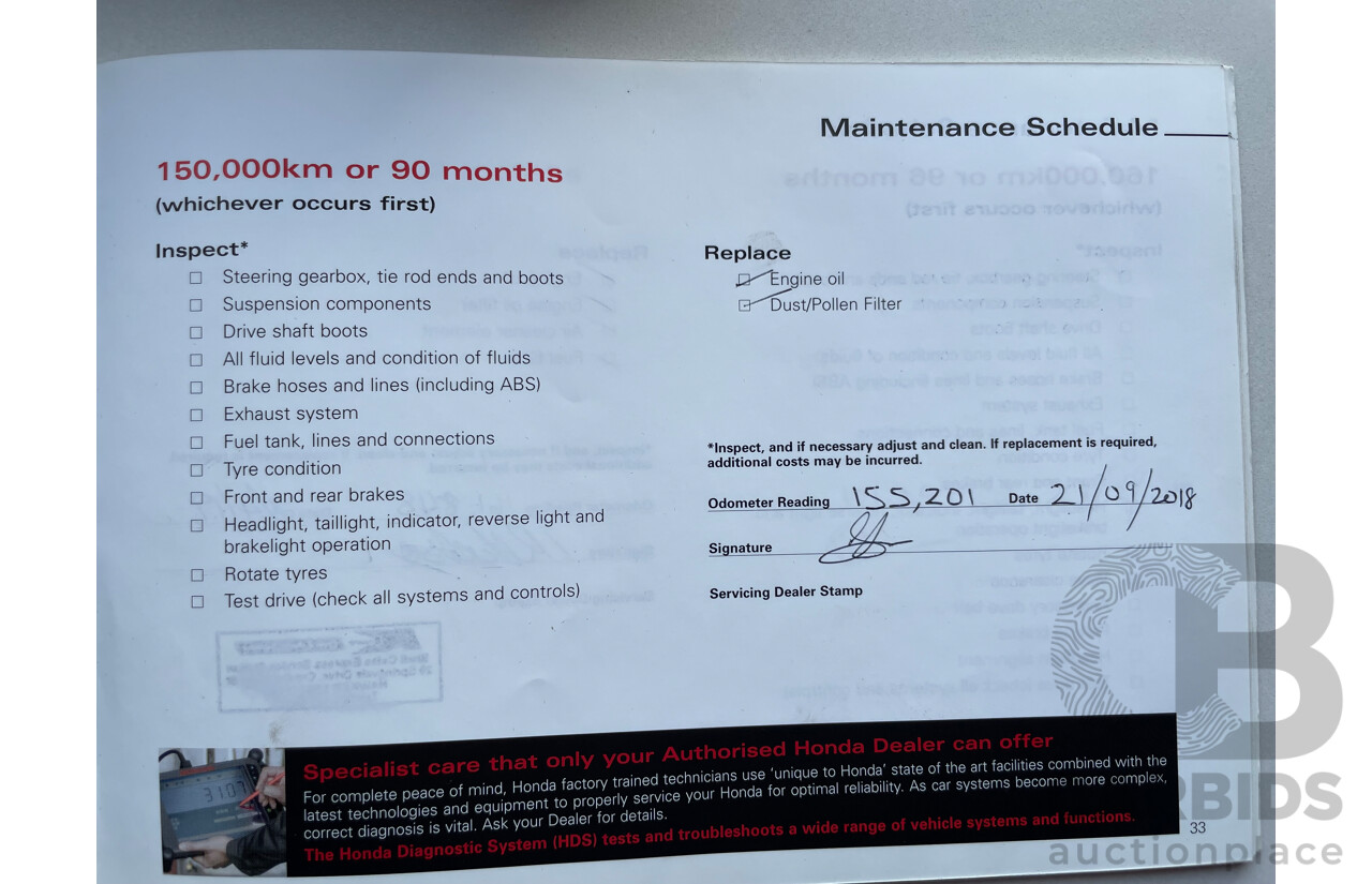 09/2007 Honda Accord EURO LUXURY FWD MY06 UPGRADE 4D Sedan Black 2.4L