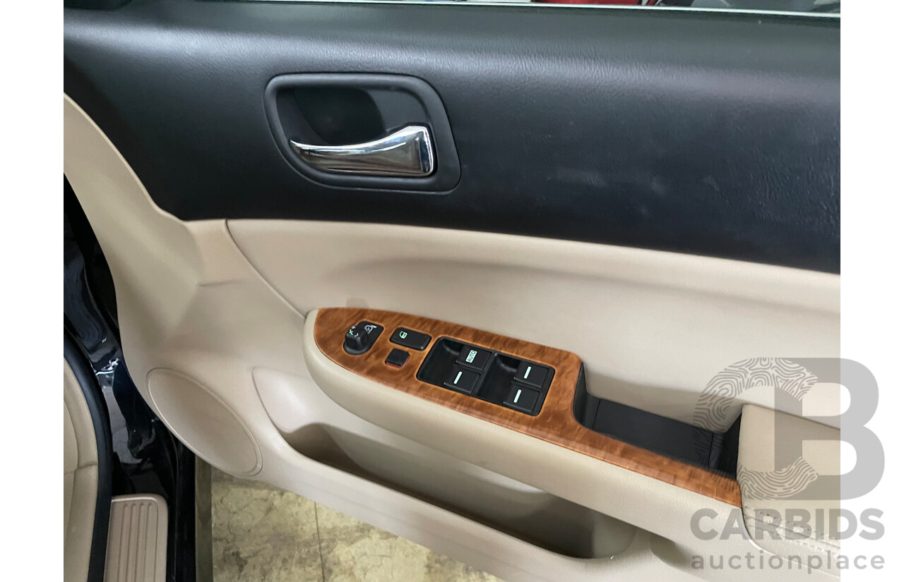 09/2007 Honda Accord EURO LUXURY FWD MY06 UPGRADE 4D Sedan Black 2.4L