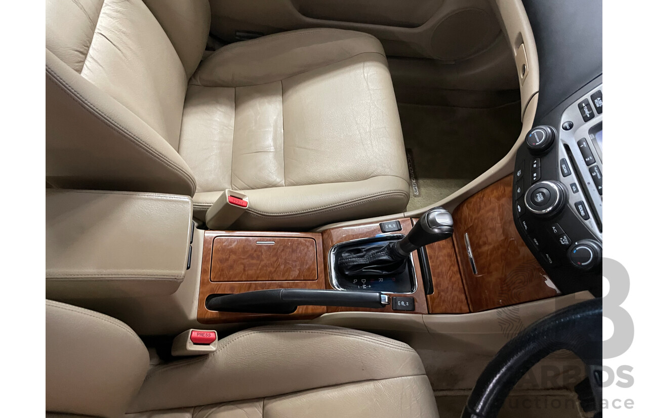 09/2007 Honda Accord EURO LUXURY FWD MY06 UPGRADE 4D Sedan Black 2.4L