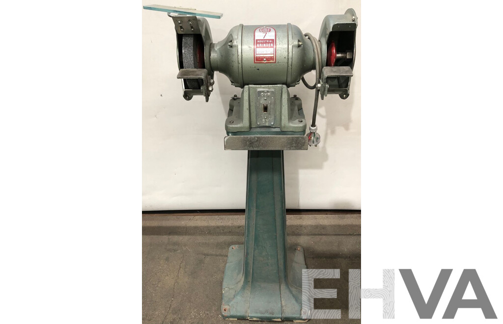GMF 7 Inch Bench Grinder with Stand