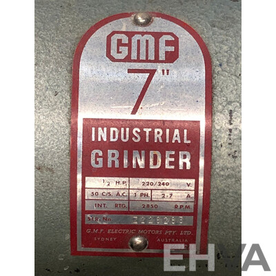 GMF 7 Inch Bench Grinder with Stand