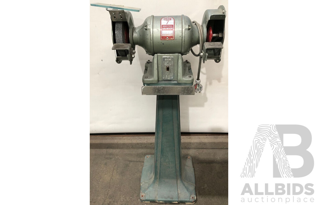 GMF 7 Inch Bench Grinder with Stand
