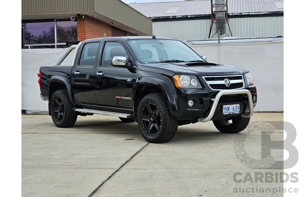 1/2011 Holden Colorado LT-R (4x4) RC MY11 Crew Cab P/Up Black 3.0L