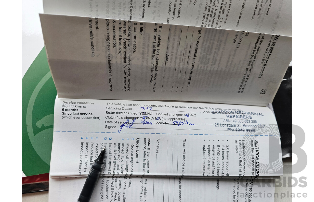 1/2011 Holden Colorado LT-R (4x4) RC MY11 Crew Cab P/Up Black 3.0L