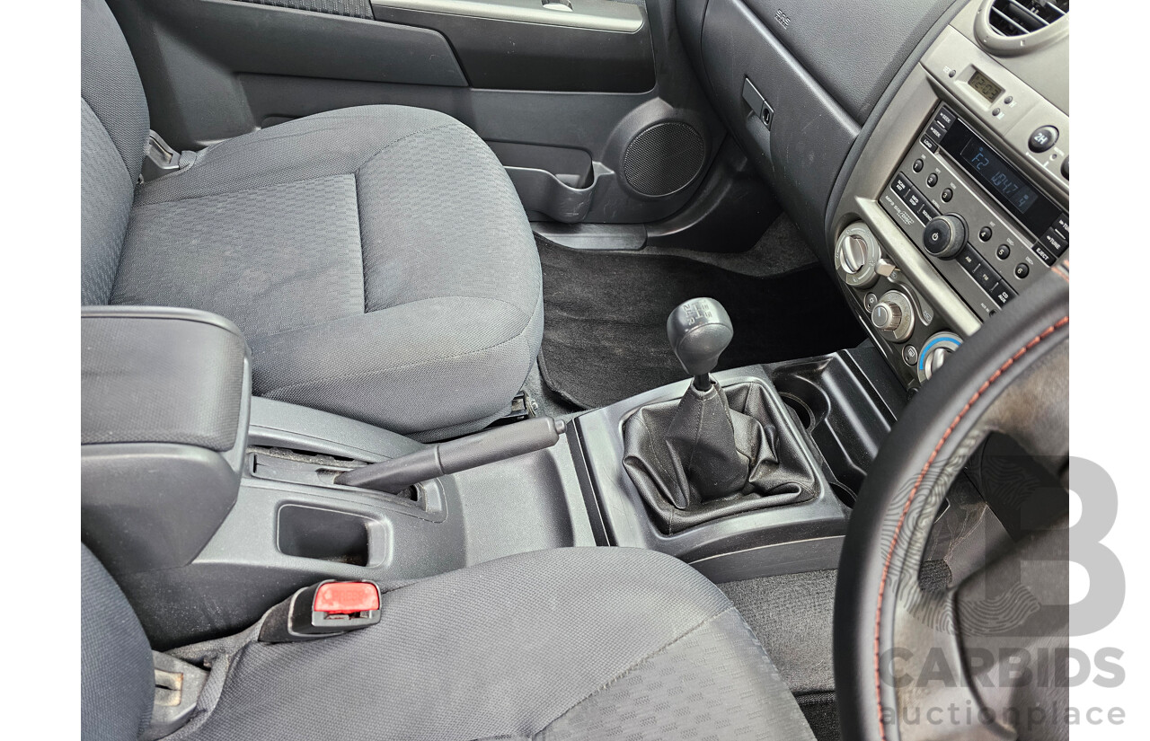 1/2011 Holden Colorado LT-R (4x4) RC MY11 Crew Cab P/Up Black 3.0L