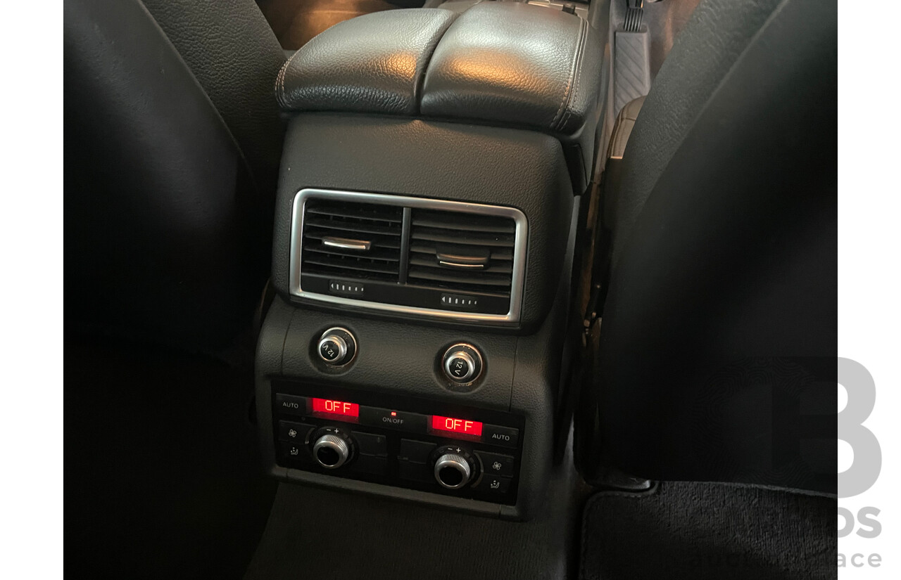 04/2012 Audi Q7 3.0 TDI QUATTRO AWD MY12 4D Wagon Black 3.0L