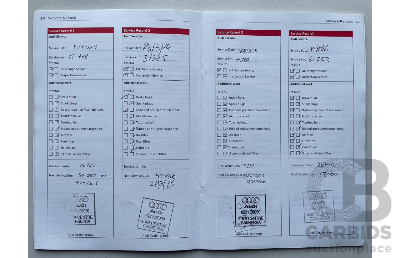 04/2012 Audi Q7 3.0 TDI QUATTRO AWD MY12 4D Wagon Black 3.0L