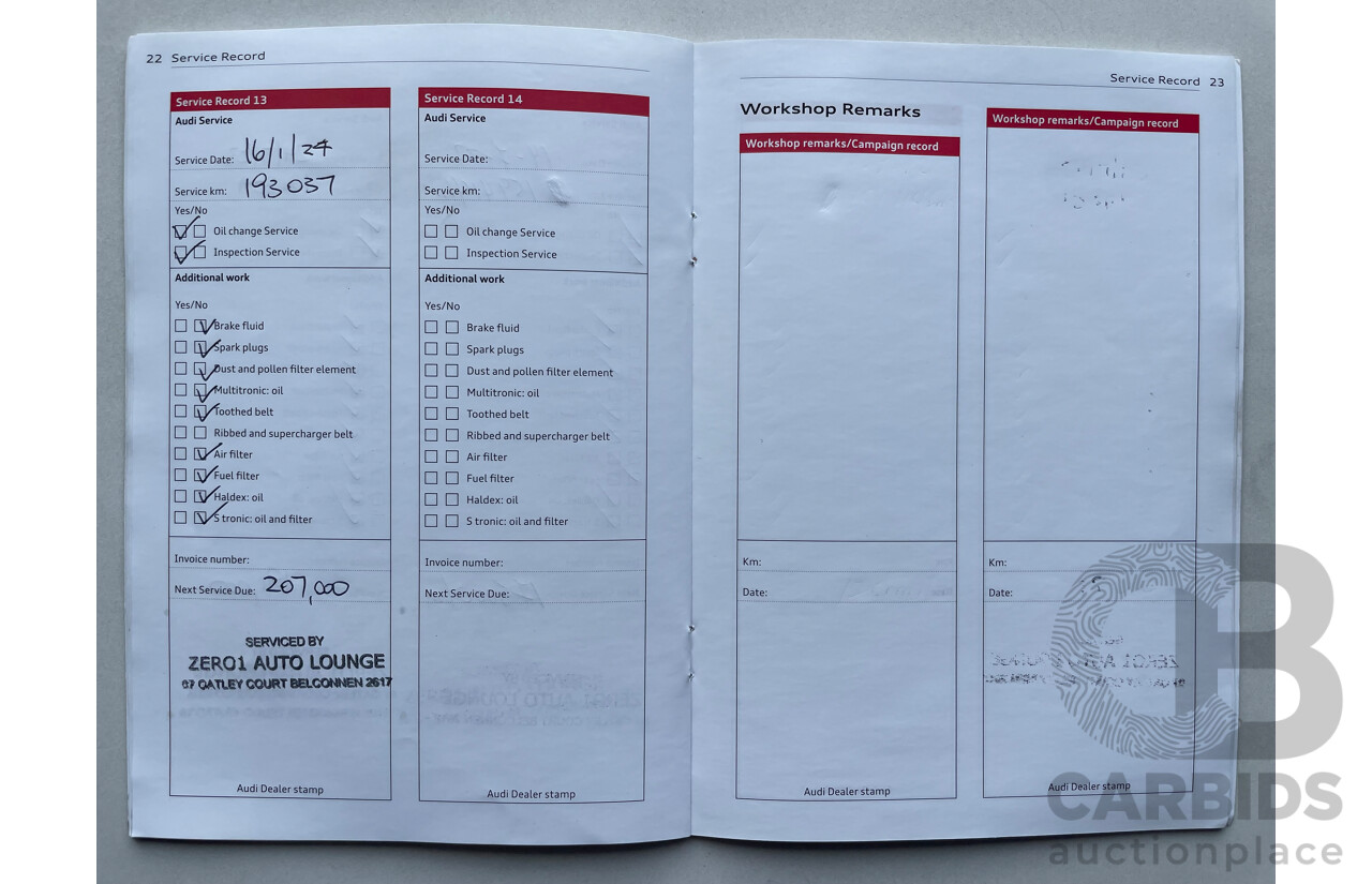 04/2012 Audi Q7 3.0 TDI QUATTRO AWD MY12 4D Wagon Black 3.0L