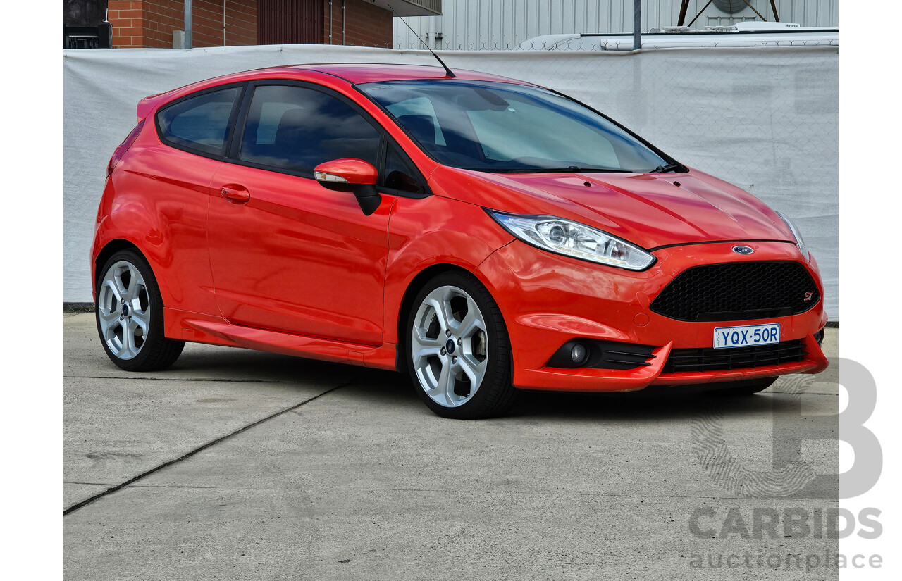 7/2013 Ford Fiesta ST WZ 3d Hatchback Orange 1.6L