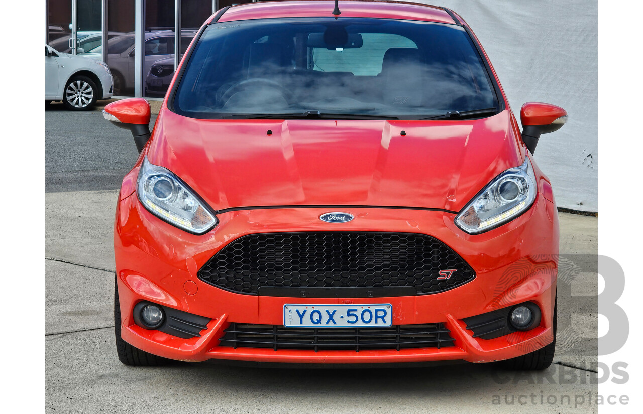7/2013 Ford Fiesta ST WZ 3d Hatchback Orange 1.6L