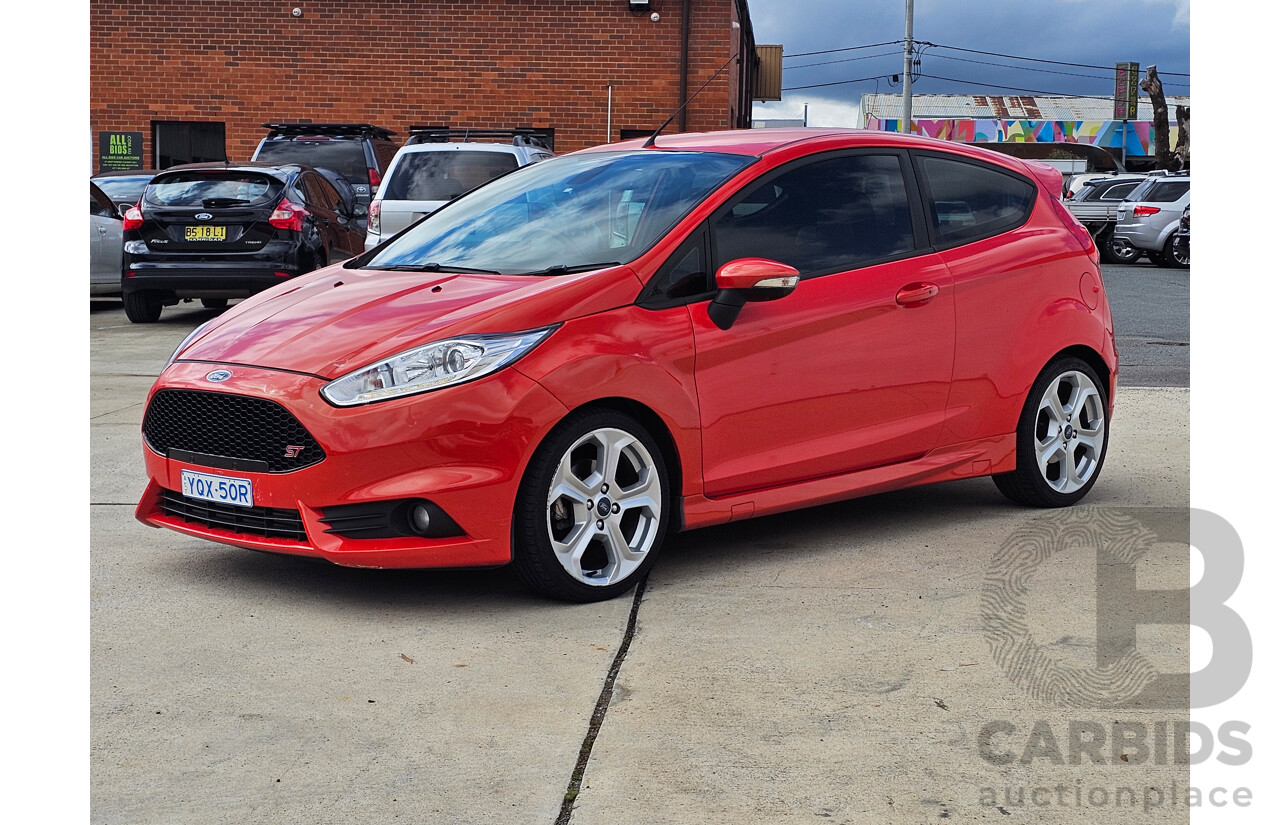 7/2013 Ford Fiesta ST WZ 3d Hatchback Orange 1.6L