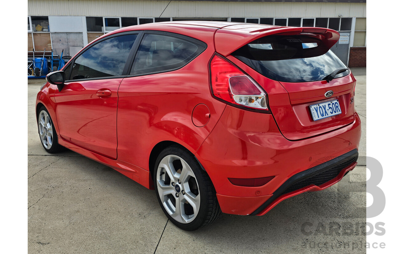 7/2013 Ford Fiesta ST WZ 3d Hatchback Orange 1.6L