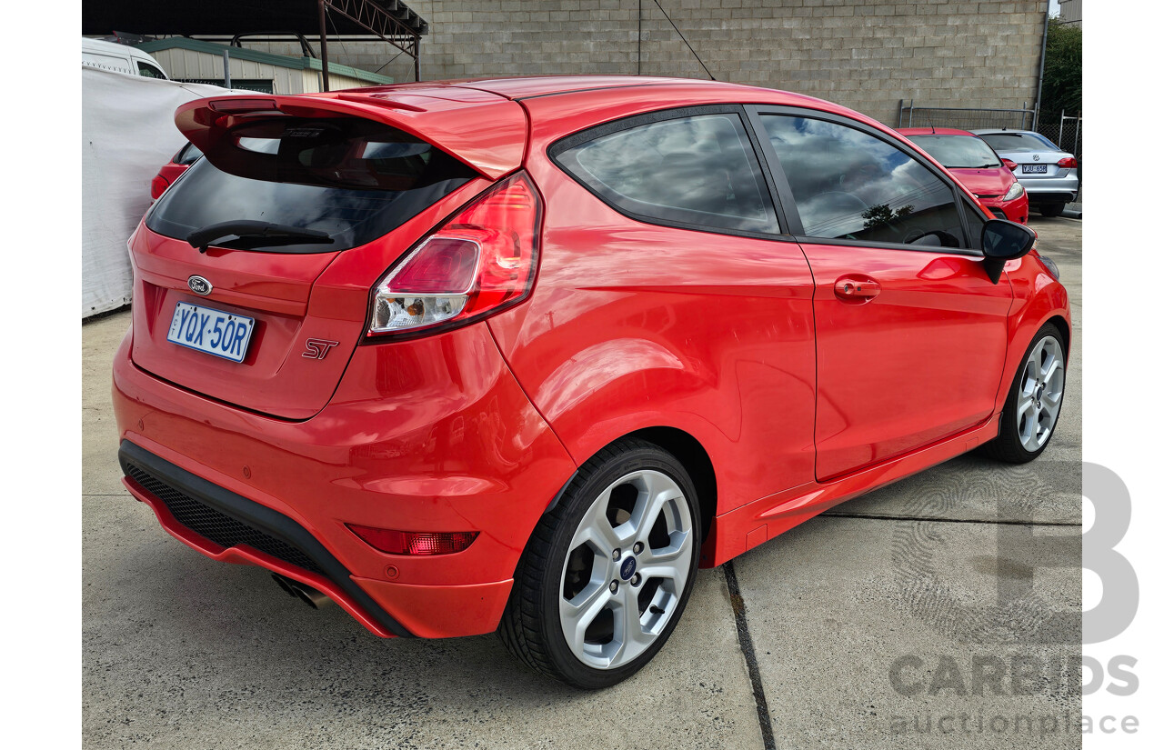 7/2013 Ford Fiesta ST WZ 3d Hatchback Orange 1.6L