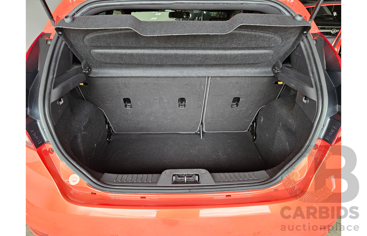 7/2013 Ford Fiesta ST WZ 3d Hatchback Orange 1.6L