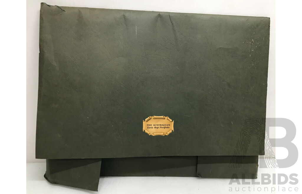The Australian Early Map Portfolio, W C Penfold & Co, Sydney, 1987, Includes Six Maps