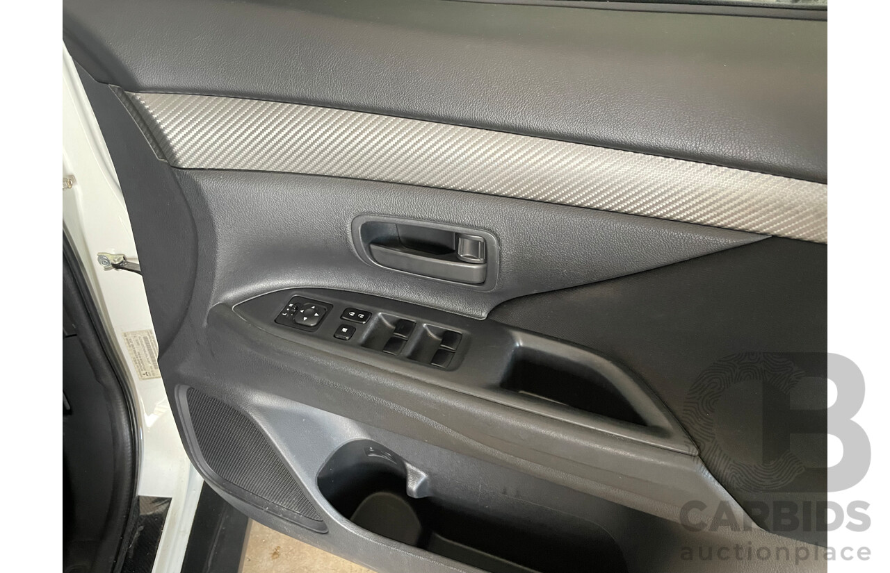 05/2013 Mitsubishi Outlander LS (4x4) AWD ZJ 4D Wagon White 2.4L