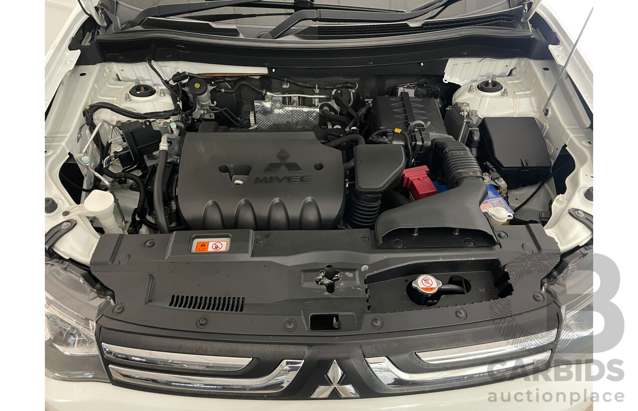 05/2013 Mitsubishi Outlander LS (4x4) AWD ZJ 4D Wagon White 2.4L