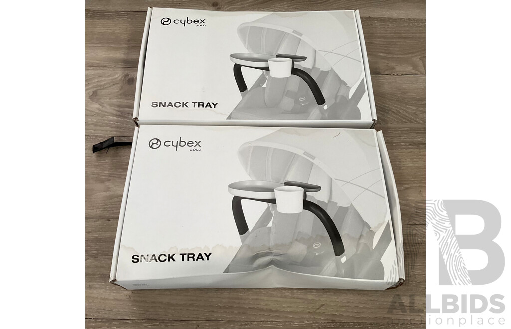 CYBEX Snack Tray - Lot of 2