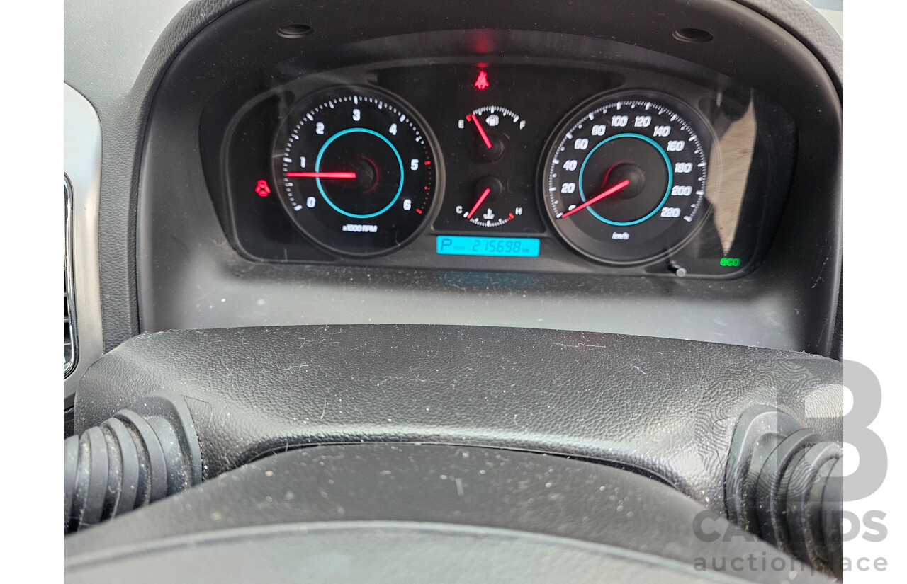 5/2012 Holden Captiva 7 LX (4x4) CG SERIES II 4d Wagon Black 2.2L