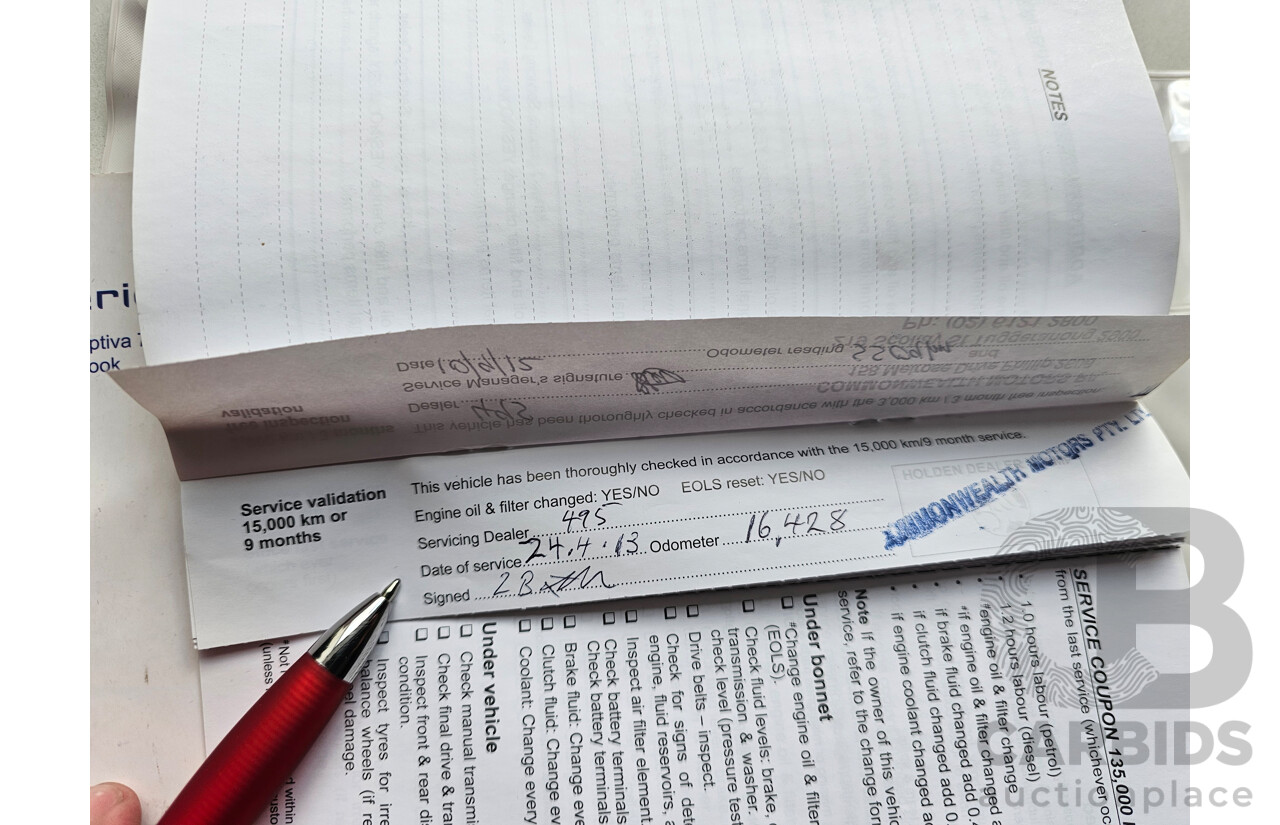 5/2012 Holden Captiva 7 LX (4x4) CG SERIES II 4d Wagon Black 2.2L