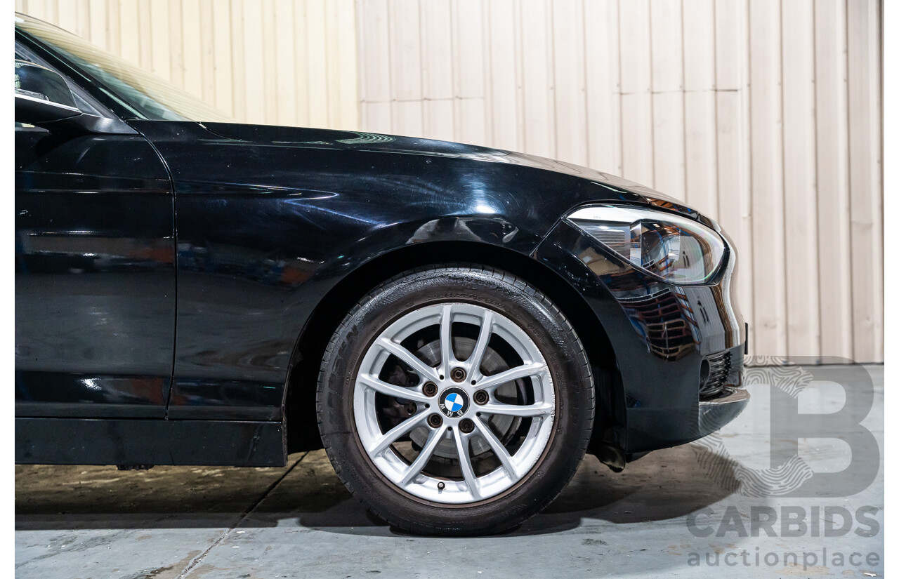 6/2013 BMW 116i F20 5d Hatchback Black Turbo 1.6L