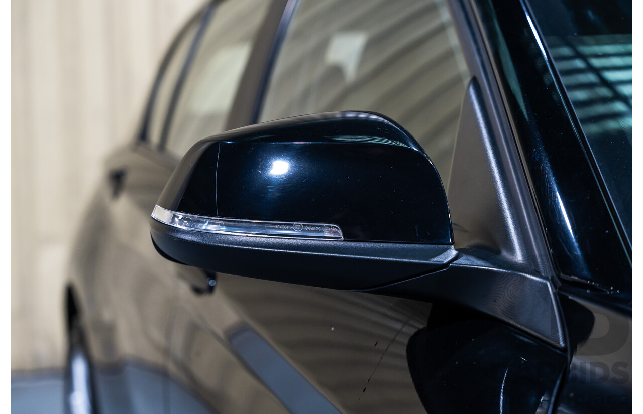 6/2013 BMW 116i F20 5d Hatchback Black Turbo 1.6L