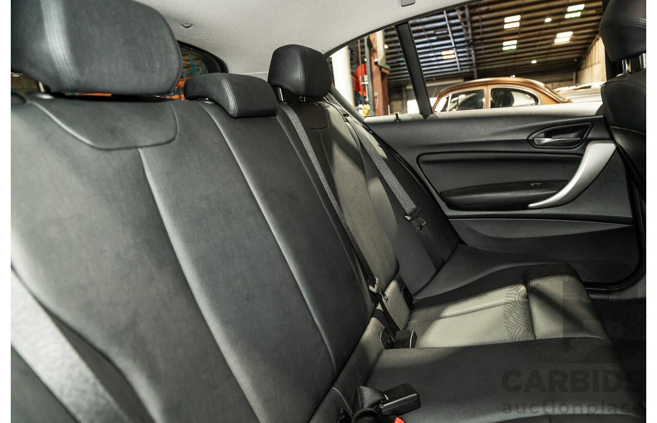 6/2013 BMW 116i F20 5d Hatchback Black Turbo 1.6L