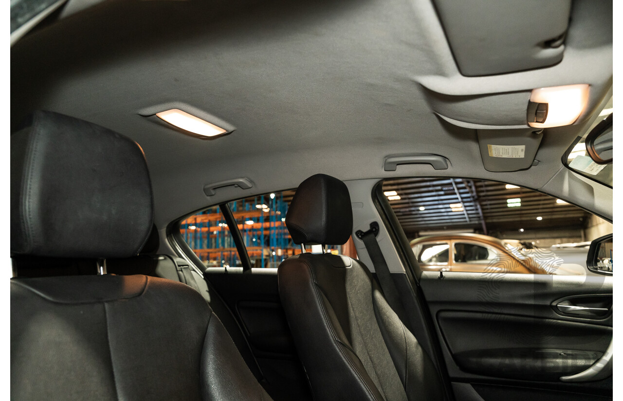 6/2013 BMW 116i F20 5d Hatchback Black Turbo 1.6L