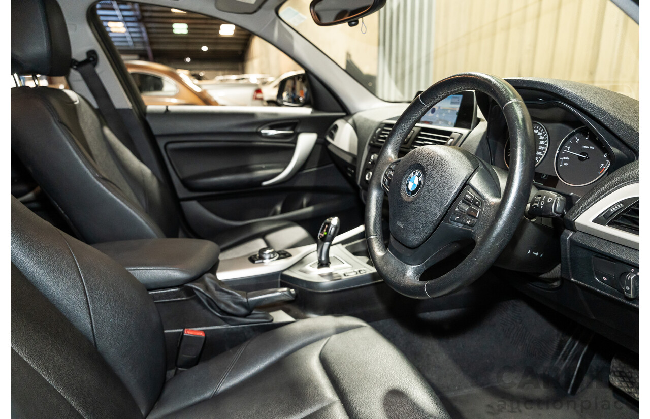 6/2013 BMW 116i F20 5d Hatchback Black Turbo 1.6L