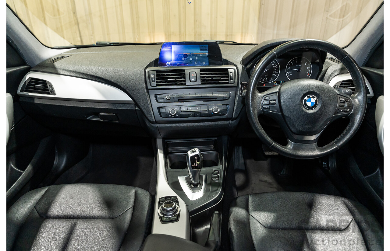 6/2013 BMW 116i F20 5d Hatchback Black Turbo 1.6L