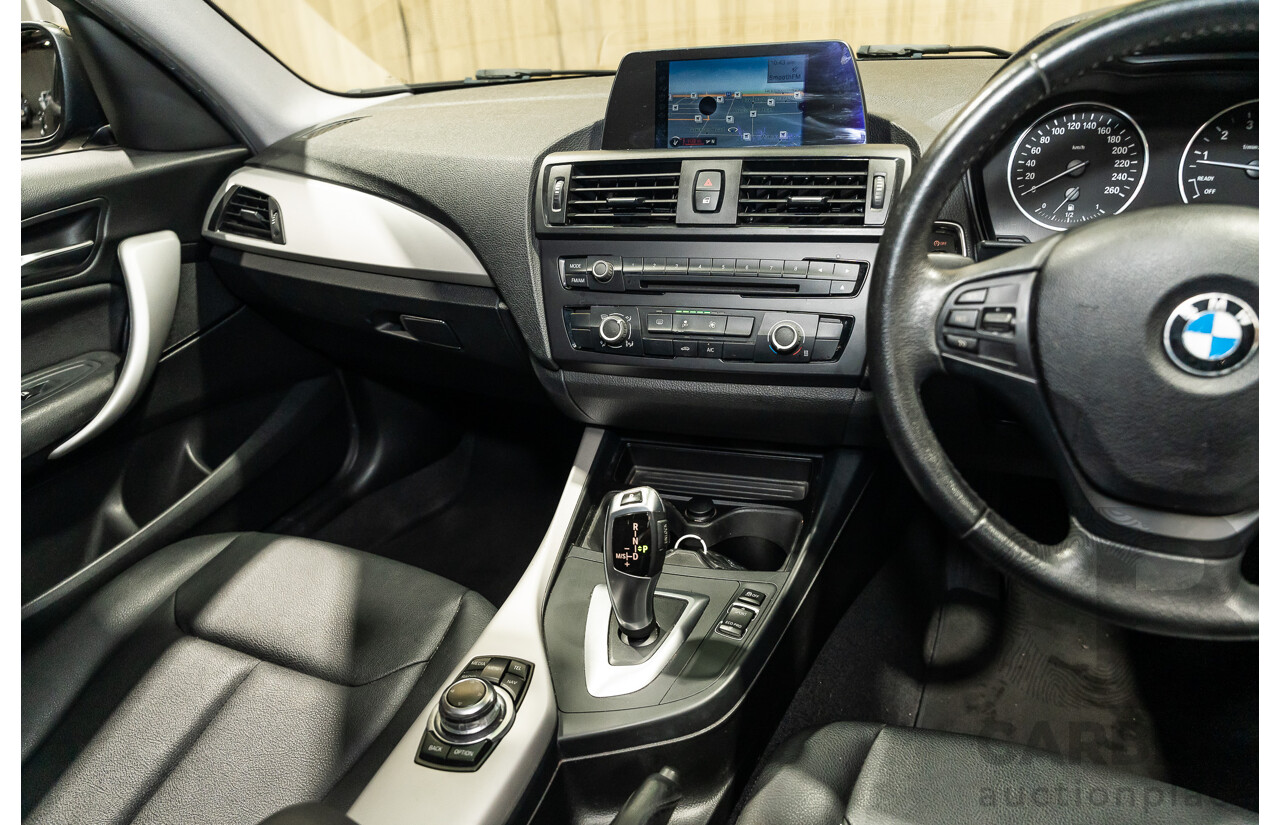 6/2013 BMW 116i F20 5d Hatchback Black Turbo 1.6L