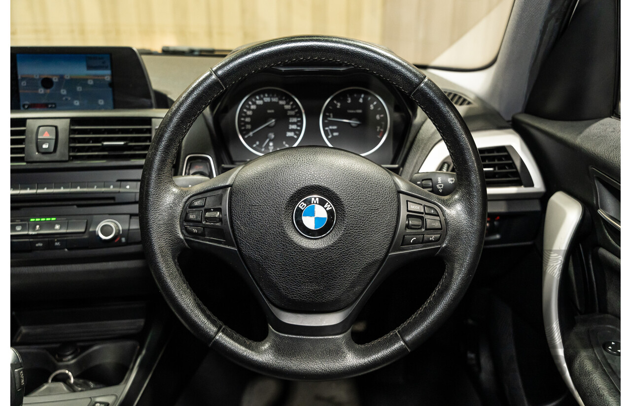 6/2013 BMW 116i F20 5d Hatchback Black Turbo 1.6L