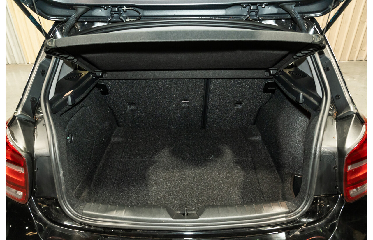 6/2013 BMW 116i F20 5d Hatchback Black Turbo 1.6L