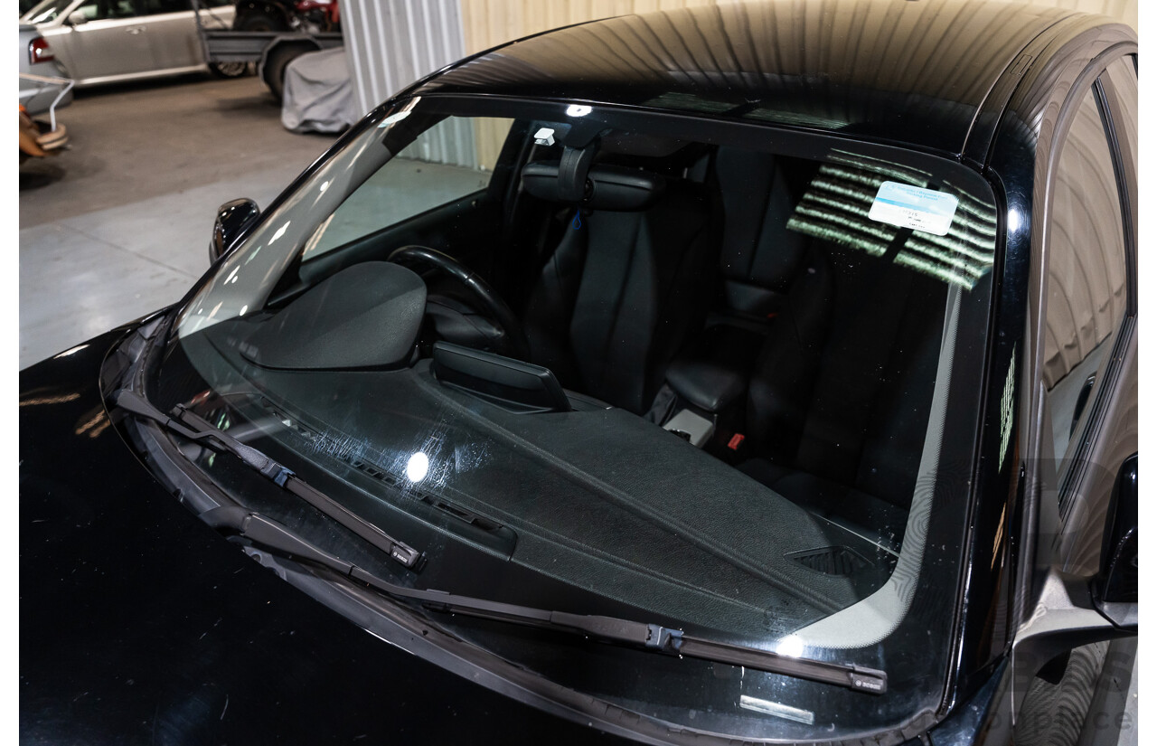6/2013 BMW 116i F20 5d Hatchback Black Turbo 1.6L