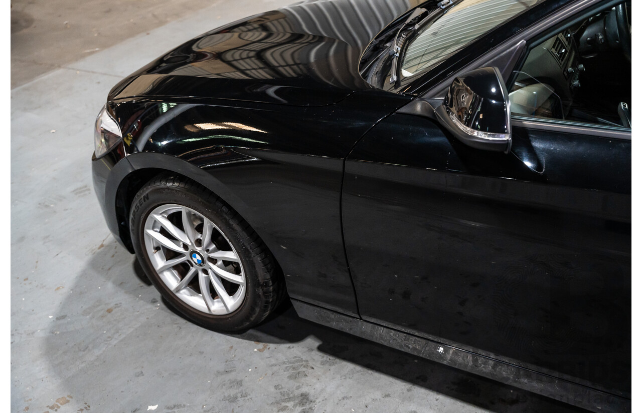 6/2013 BMW 116i F20 5d Hatchback Black Turbo 1.6L