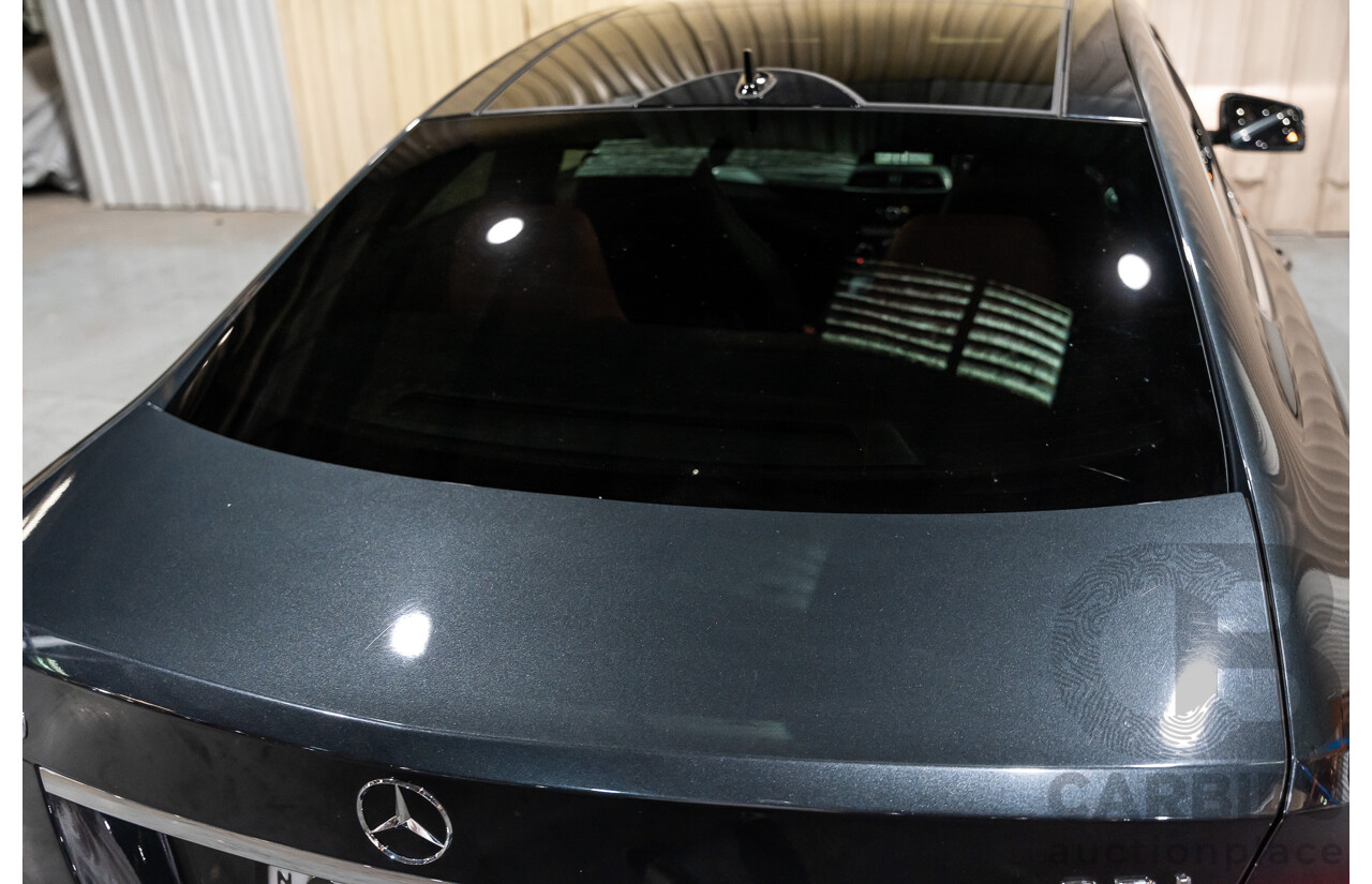 8/2011 Mercedes Benz C250 CDI BE AMG Package W204 MY11 2d Coupe Magnetite Black Metallic Turbo Diesel 2.1L