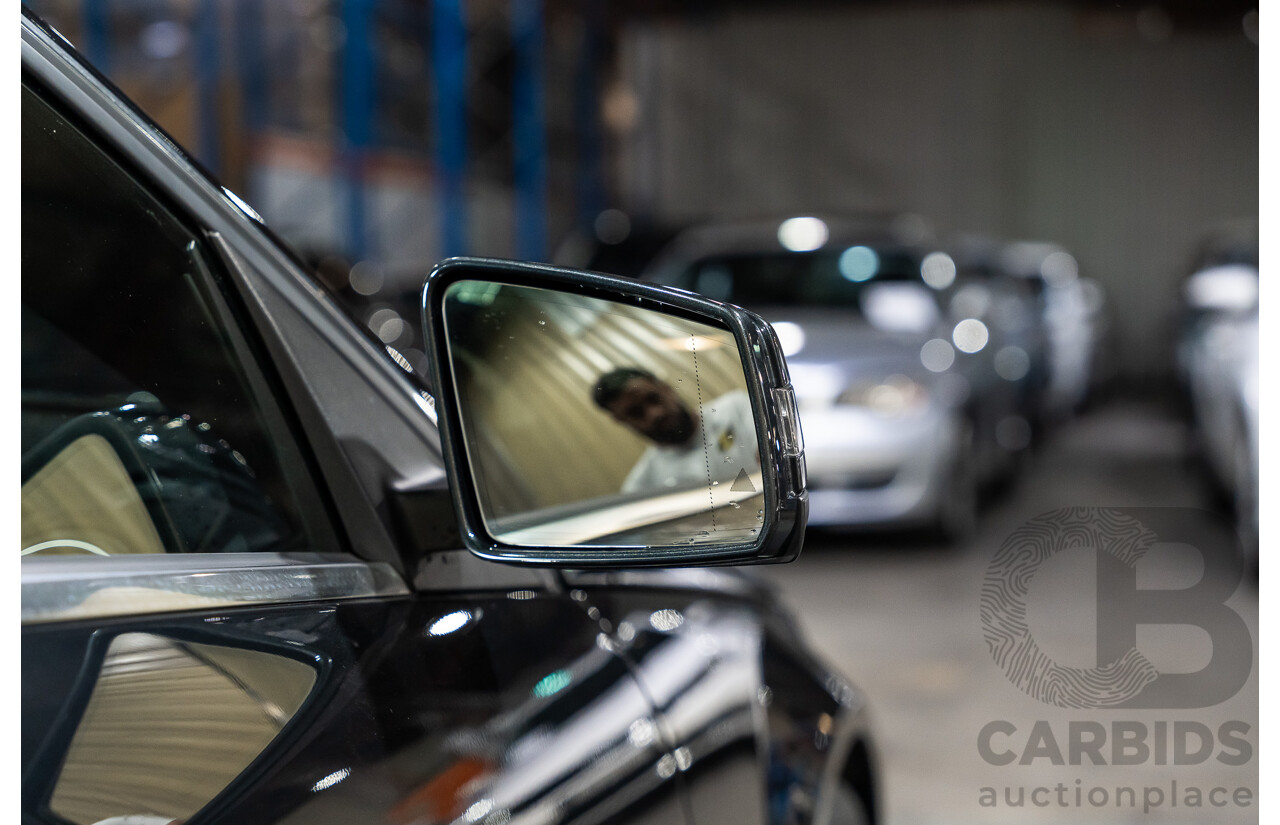 8/2011 Mercedes Benz C250 CDI BE AMG Package W204 MY11 2d Coupe Magnetite Black Metallic Turbo Diesel 2.1L