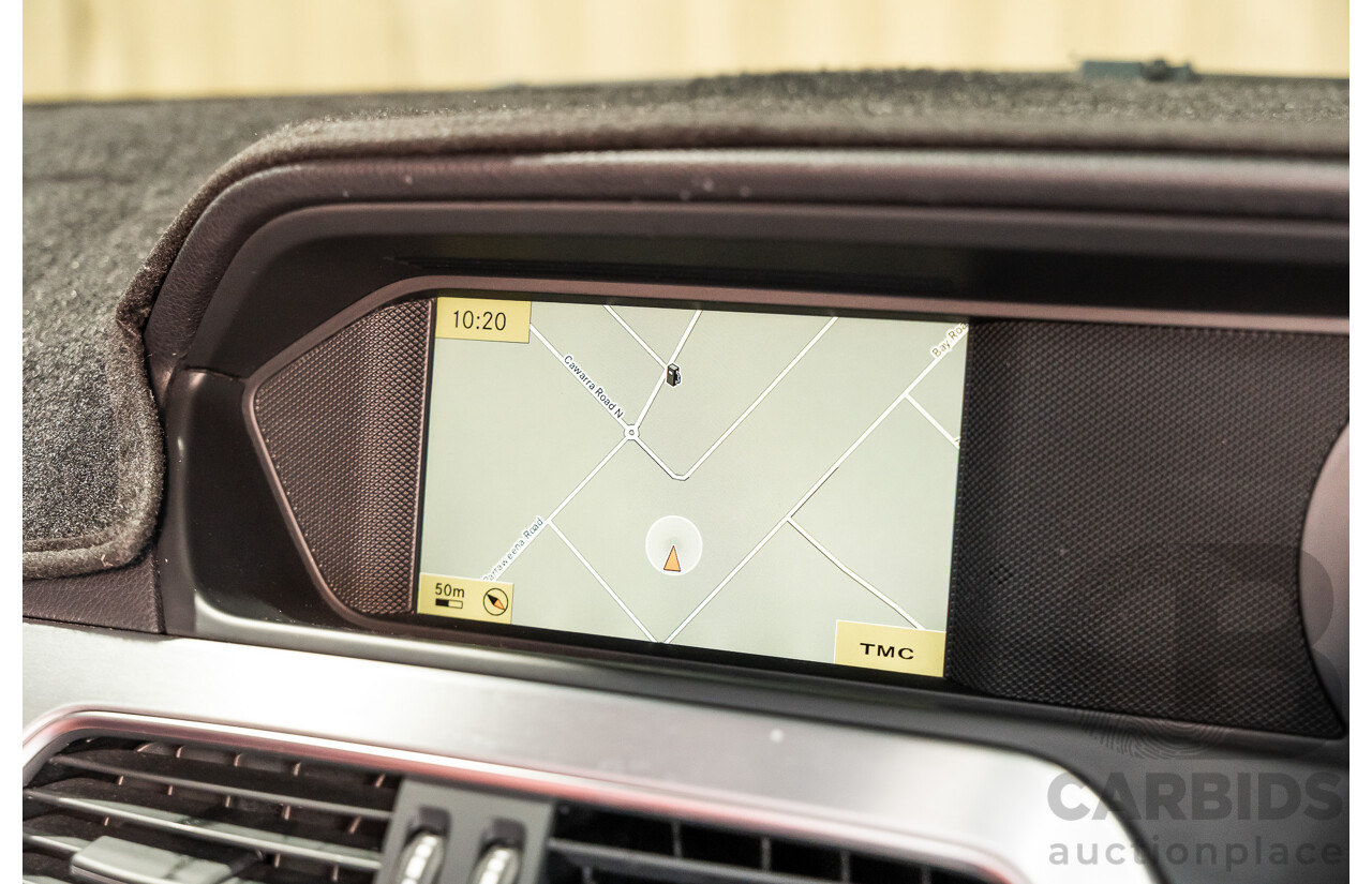 8/2011 Mercedes Benz C250 CDI BE AMG Package W204 MY11 2d Coupe Magnetite Black Metallic Turbo Diesel 2.1L