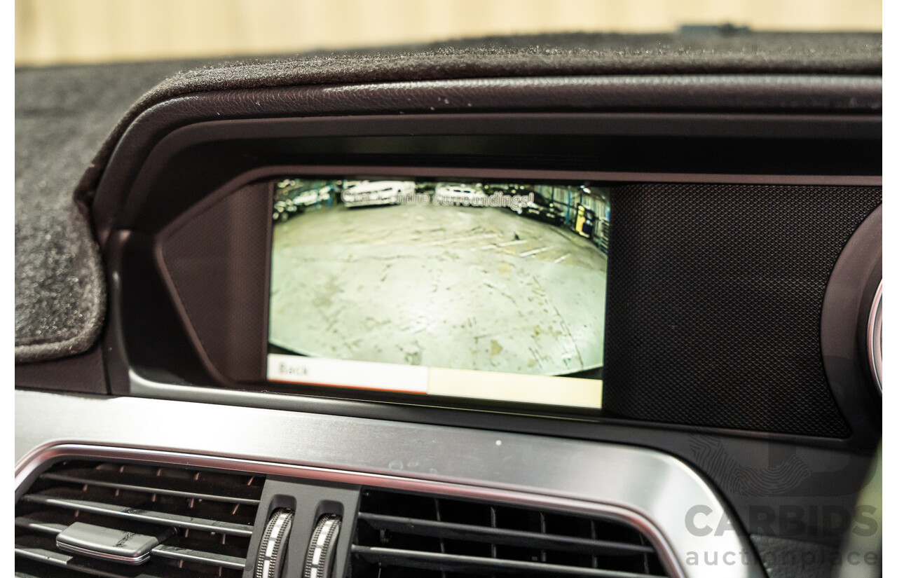 8/2011 Mercedes Benz C250 CDI BE AMG Package W204 MY11 2d Coupe Magnetite Black Metallic Turbo Diesel 2.1L