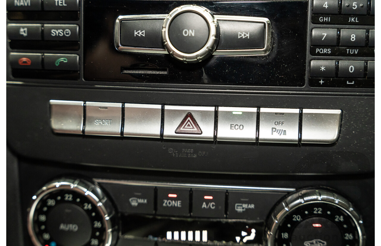 8/2011 Mercedes Benz C250 CDI BE AMG Package W204 MY11 2d Coupe Magnetite Black Metallic Turbo Diesel 2.1L