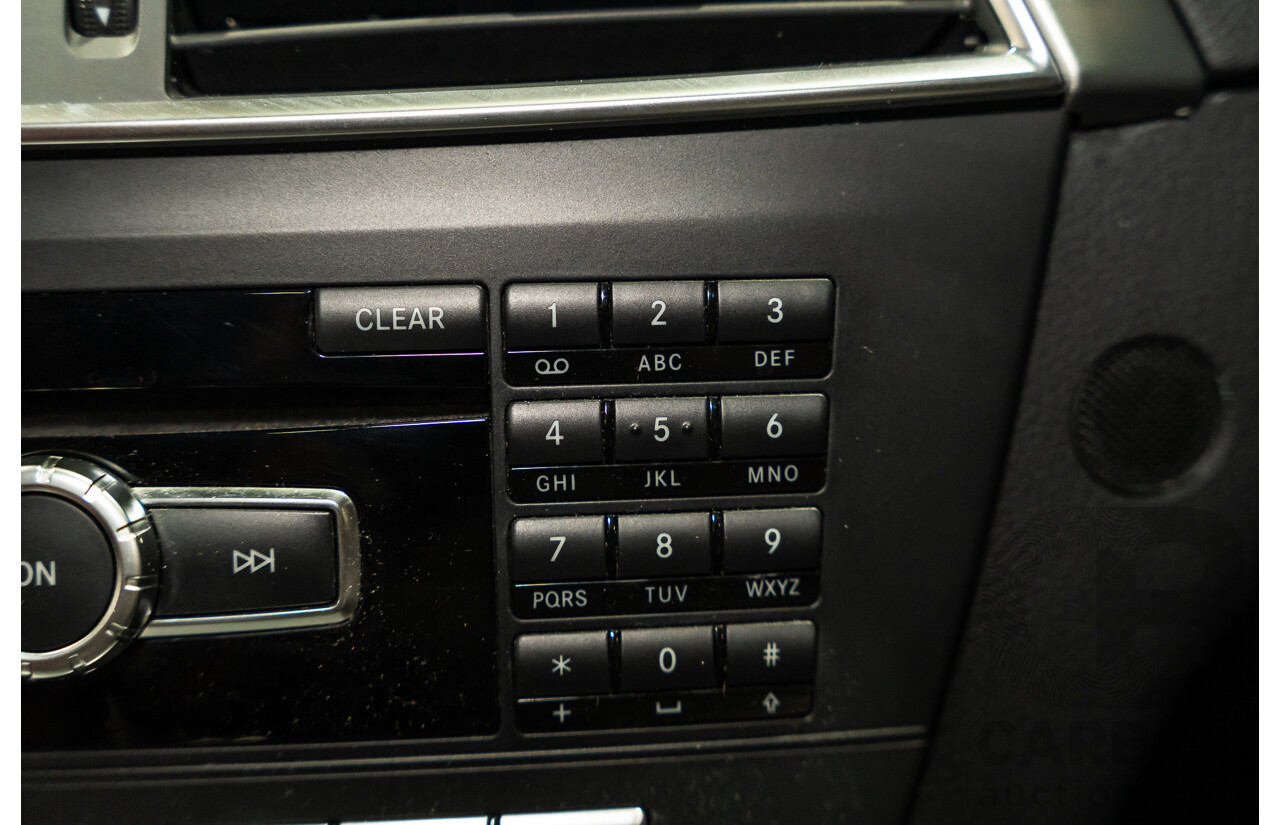 8/2011 Mercedes Benz C250 CDI BE AMG Package W204 MY11 2d Coupe Magnetite Black Metallic Turbo Diesel 2.1L