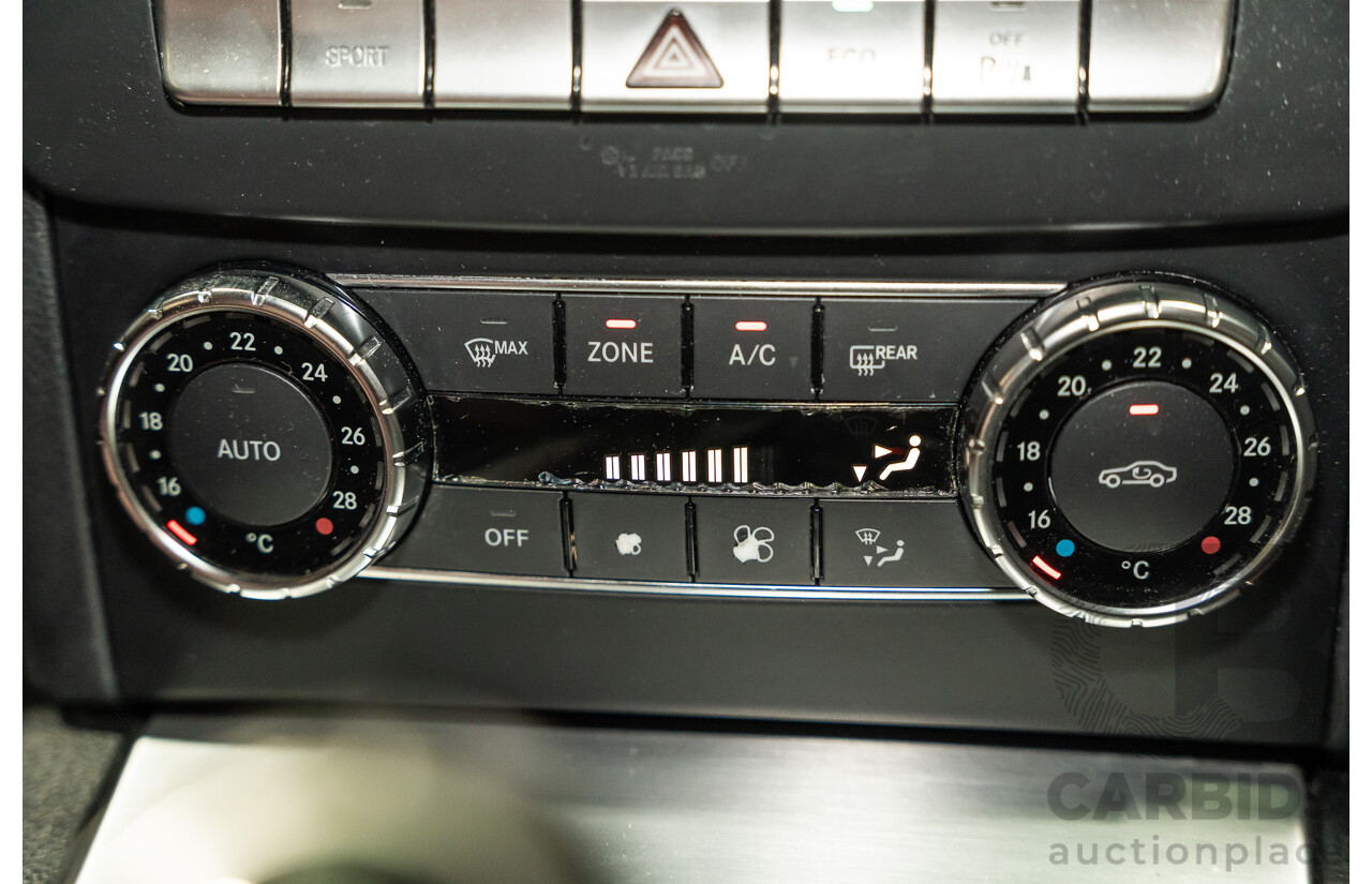 8/2011 Mercedes Benz C250 CDI BE AMG Package W204 MY11 2d Coupe Magnetite Black Metallic Turbo Diesel 2.1L