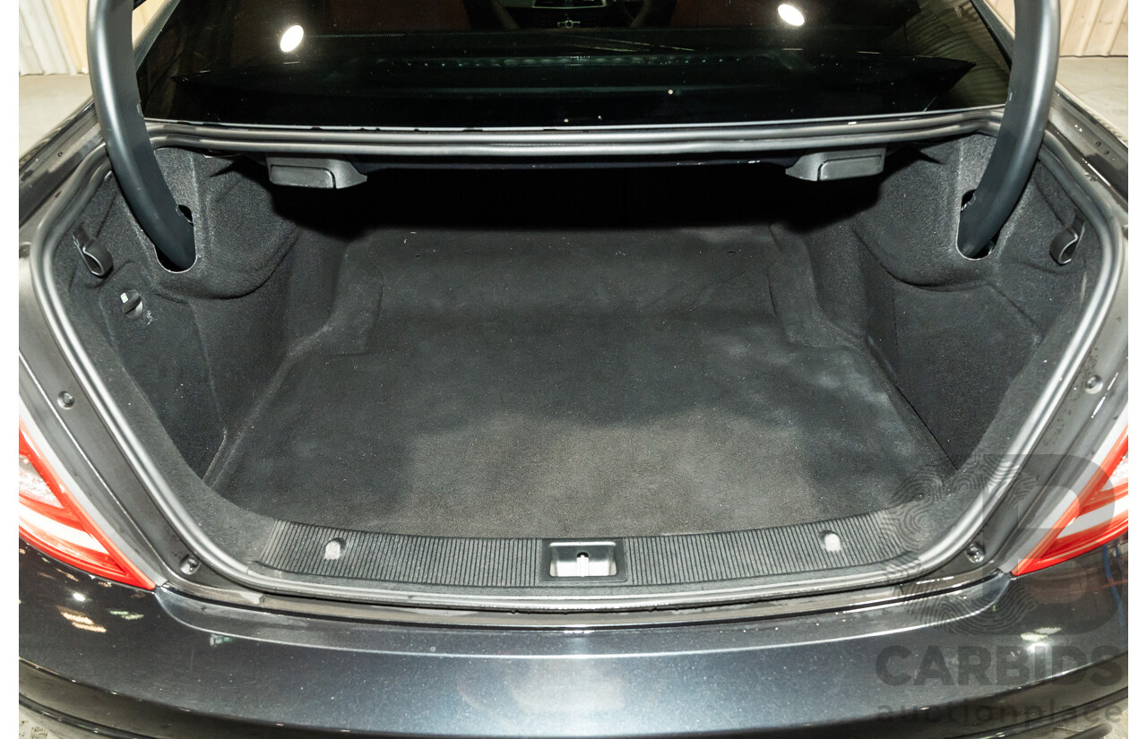 8/2011 Mercedes Benz C250 CDI BE AMG Package W204 MY11 2d Coupe Magnetite Black Metallic Turbo Diesel 2.1L